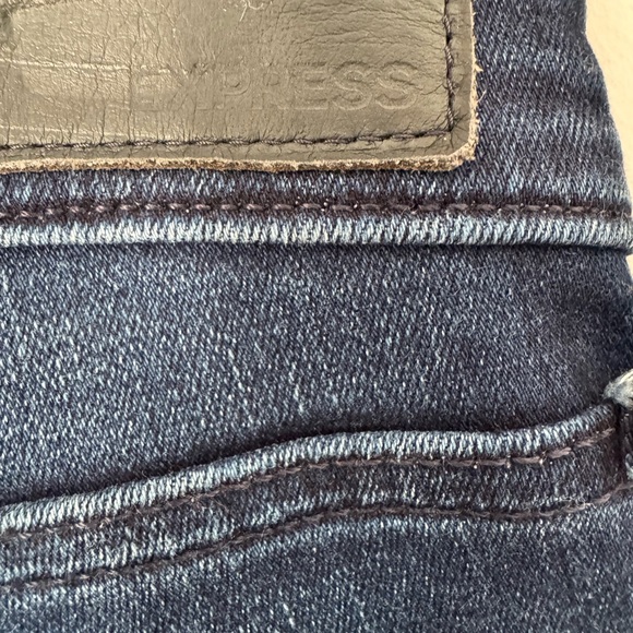 Express - STRETCH + DENIM PERFECT - ANKLE LEGGING - MID RISE 10R/10R - Picture 4 of 8